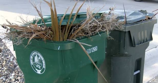 City of Corpus Christi Solid Waste collection truck